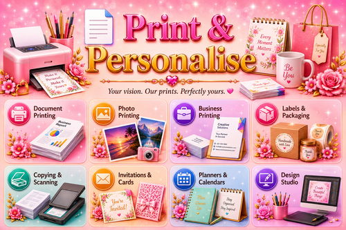 📄 Print & Personalise