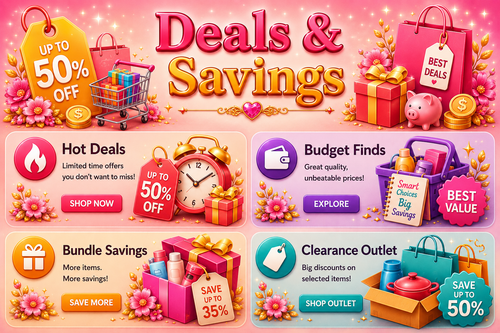 🏷️ Deals & Savings